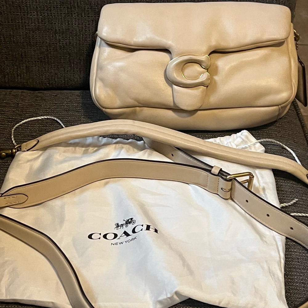 Coach Leather pillow Tabby Bag